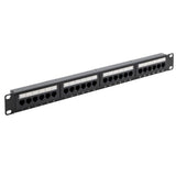 connektgear 24 Port Patch Panel (CAT6) IDC Punch Down 19 inch