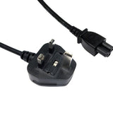 Cables Direct UK - C5 3m Black C5 coupler
