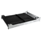 StarTech.com 2U Vented Sliding Server Rack Shelf w/ Cable Management Arm - 27.6 to 31.6in Adjustable Mounting Depth - 125lb - 19” Server Tray Shelf for Equipment Rack - 24in Deep