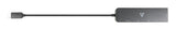 V7 2.5G Ethernet Adapter USB-C Male to USB A Female x 2, USB-C Female x1, RJ45 Female x1 Black