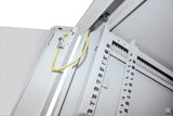 Intellinet 19" Network Cabinet - Wall Mount (Standard), 6U, 450mm Deep, Grey, Flatpack, Max 60kg, Suitable also for use on desk or floor, Usable Depth 260mm, Metal & Glass Door, Back Panel, Removeable Sides, Parts for wall install (eg screws/rawl plugs) n