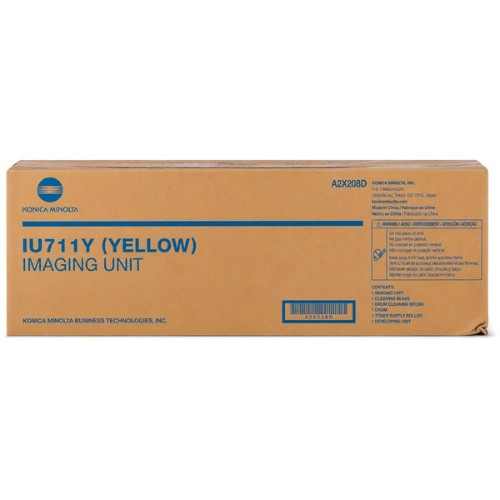Konica Minolta A2X208D/IU-711Y Drum unit yellow, 155K pages for KM bizhub C 654