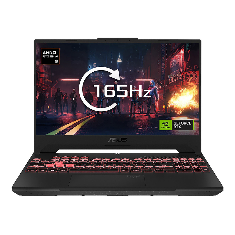 ASUS TUF Gaming A15 FA507UI-HQ008W Laptop 39.6 cm (15.6") Quad HD AMD Ryzen™ 9 8945H 32 GB DDR5-SDRAM 1 TB SSD NVIDIA GeForce RTX 4070 Wi-Fi 6 (802.11ax) Windows 11 Home Grey