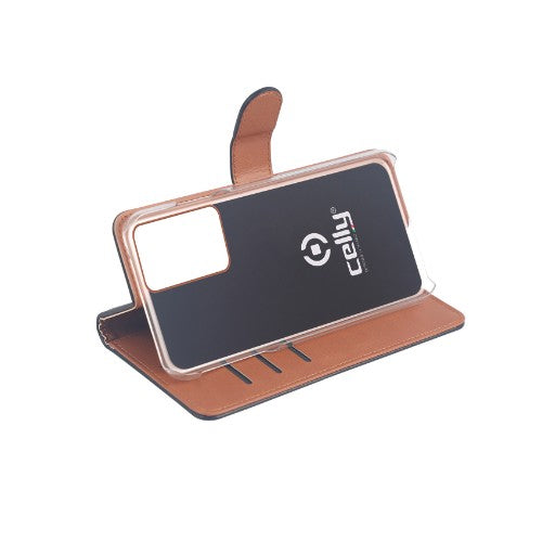 Celly WALLY mobile phone case 17 cm (6.7") Wallet case Black