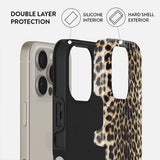 BURGA Player mobile phone case 16 cm (6.3") Cover Brown, Black