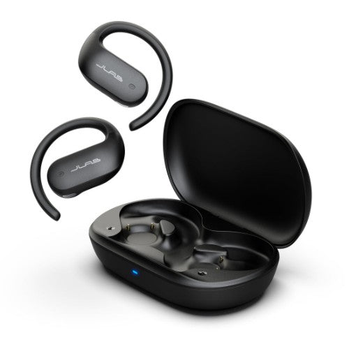 JLab Open Sport Headset True Wireless Stereo (TWS) In-ear Calls/Music/Sport/Everyday Bluetooth Black