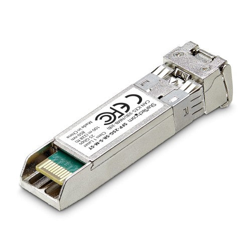 StarTech.com MSA-Compliant SFP-25G-SR-S SFP28 Module, 25Gbps Multimode Fiber (MMF), 100m (328ft), LC Connector, 850nm, 25 Gigabit Optical Transceiver w/ DDM/DOM