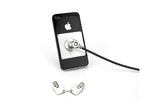 Compulocks Universal Tablet Lock Plate with Keyed Cable Lock Black