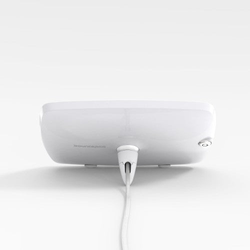 Bouncepad Lounge | Apple iPad 8th Gen 10.2 (2020) | White | Exposed Front Camera and Home Button |