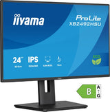 iiyama ProLite XB2492HSU-B1 computer monitor 61 cm (24") 1920 x 1080 pixels Full HD LED Black