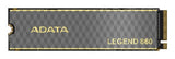 ADATA LEGEND 860 SLEG-860-500GCS internal solid state drive 500 GB M.2 PCI Express 4.0 NVMe 3D NAND