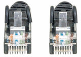Intellinet Network Patch Cable, Cat6, 2m, Black, CCA, U/UTP, PVC, RJ45, Gold Plated Contacts, Snagless, Booted, Lifetime Warranty