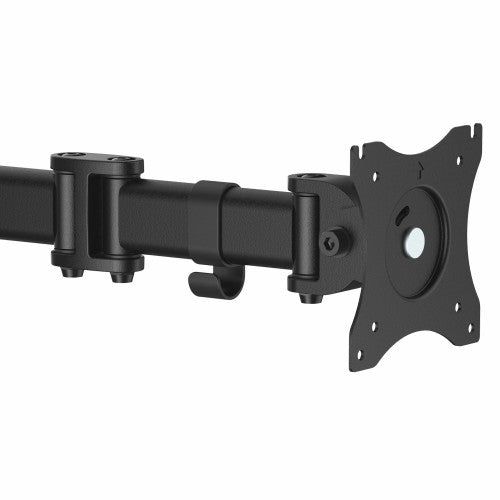 StarTech.com Desk Mount Monitor Arm for up to 34" (8 kg) VESA Compatible Displays - Articulating Pole Mount Single Monitor Arm - Ergonomic Height Adjustable Monitor Mount - Desk Clamp/Grommet