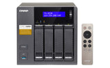 QNAP TS-453A NAS Tower Intel® Celeron® N3150 4 GB DDR3L 12 TB HDD QNAP Turbo System Aluminium, Black