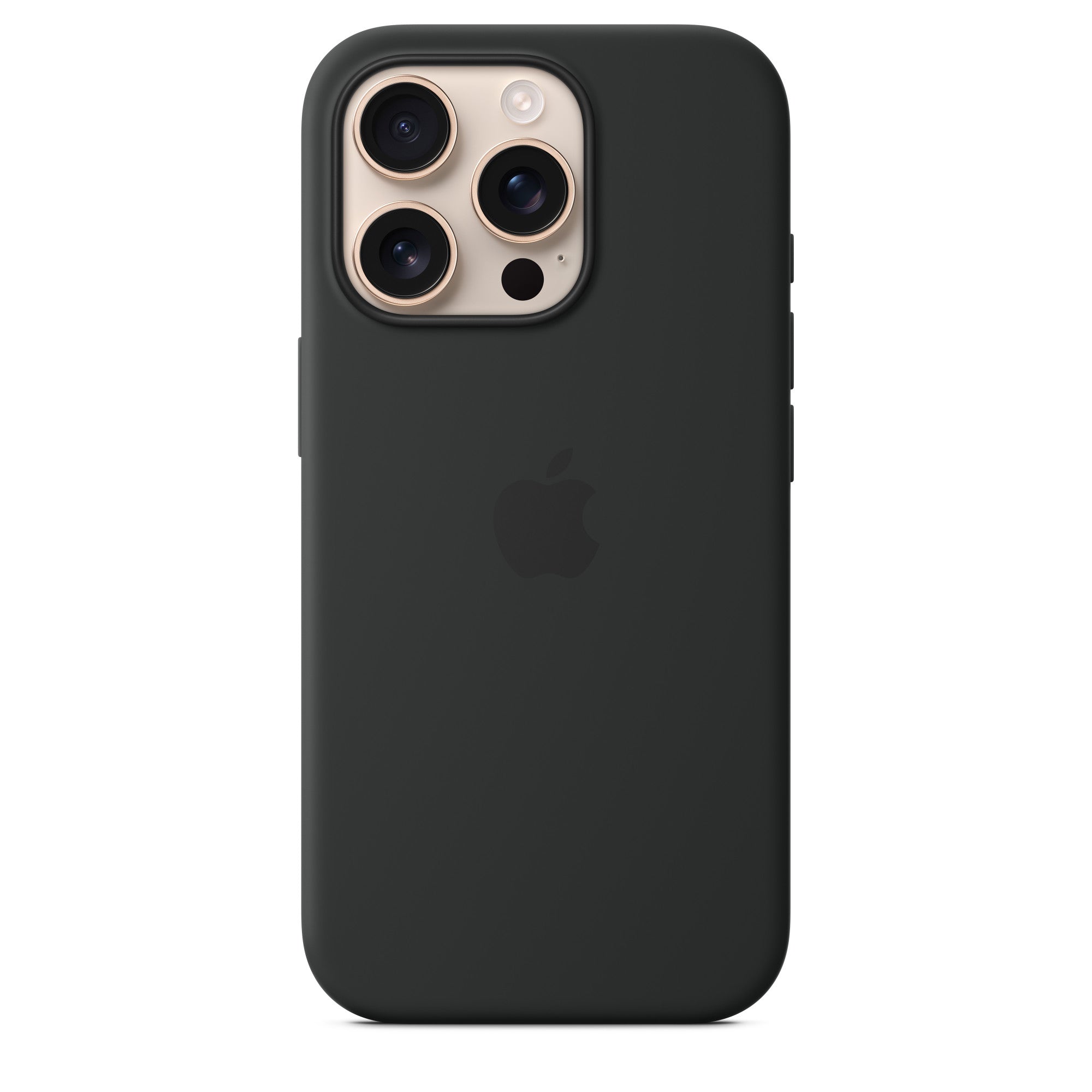 iPhone 16 Pro Silicone Case with MagSafe - Black