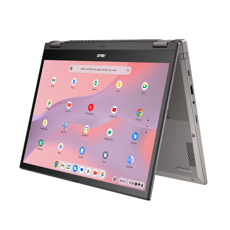 ASUS Chromebook CX34 Flip CB3401FBA-LZ0100 Intel® Core™ i5 i5-1235U 35.6 cm (14") Touchscreen WUXGA 8 GB LPDDR4x-SDRAM 256 GB SSD Wi-Fi 6E (802.11ax) ChromeOS Grey  -  - 