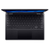 Acer Chromebook R724T-TCO-K3ZH MediaTek Hybrid (2-in-1) 29.5 cm (11.6") Touchscreen HD 8 GB LPDDR4x-SDRAM 64 GB Flash Wi-Fi 6 (802.11ax) ChromeOS Black