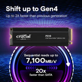 Crucial P310 2 TB M.2 PCI Express 4.0 NVMe