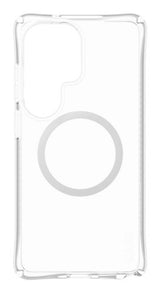 PanzerGlass CARE™ by ® Samba Case Transparent w. White Qi Samsung Galaxy S26 Ultra