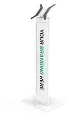 Compulocks Brandable Floor Stand for the Samsung E-Paper Smart Signage - White