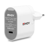 Lindy 18W USB Type C PD Charger, Multi Country