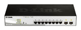 D-Link 10-Port Gigabit Smart Managed Switch including 2x SFP ports