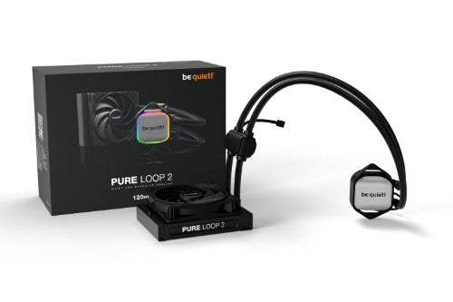 be quiet! Pure Loop 2 | 120mm Processor All-in-one liquid cooler 12 cm Black 1 pc(s)