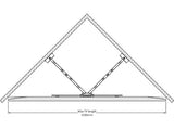 Multibrackets M Universal Flexarm Full Motion Corner Mount HD