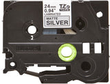 Brother TZE-M951 DirectLabel black on silver matt 24mm x 8m for Brother P-Touch TZ 3.5-24mm/HSE/36mm/6-24mm/6-36mm
