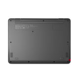 Lenovo 500e Yoga Chromebook Gen 4 Intel® N N100 31 cm (12.2") Touchscreen WUXGA 8 GB LPDDR5-SDRAM 64 GB eMMC Wi-Fi 6E (802.11ax) ChromeOS UK English Grey