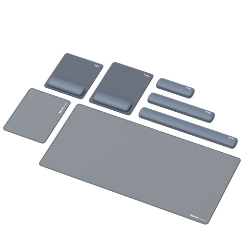 Fellowes Keyboard Wrist Rest Breyta Keyboard Wrist Support with Antibacterial Protection Ergonomic Wrist Support Marine