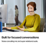 HP Poly Mission 425 Stereo USB Wired Headset Classic (Bulk)