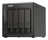 QNAP TS-453E NAS Tower Intel® Celeron® J6412 8 GB 0 TB QNAP QTS Black