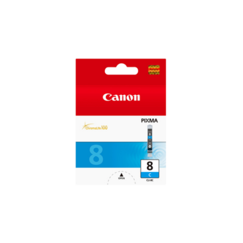 Canon 0621B001/CLI-8C Ink cartridge cyan, 420 pages ISO/IEC 24711 13ml for Canon Pixma IP 3300/4200/6600/MP 960/Pro 9000