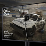 Acer KG0 Nitro KG270W3bmiipx - 27" FHD (1920x1080), IPS, 240Hz, 1ms, HDR10, FreeSync Premium UK, Black