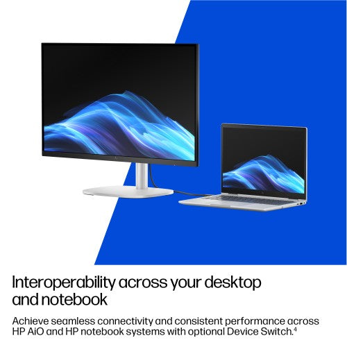 HP EliteStudio 8 All-in-One G1i 27 inch Desktop AI PC Intel Core Ultra 7 68.6 cm (27") 2560 x 1440 pixels 24 GB DDR5-SDRAM Windows 11 Pro Wi-Fi 7 (802.11be) Silver