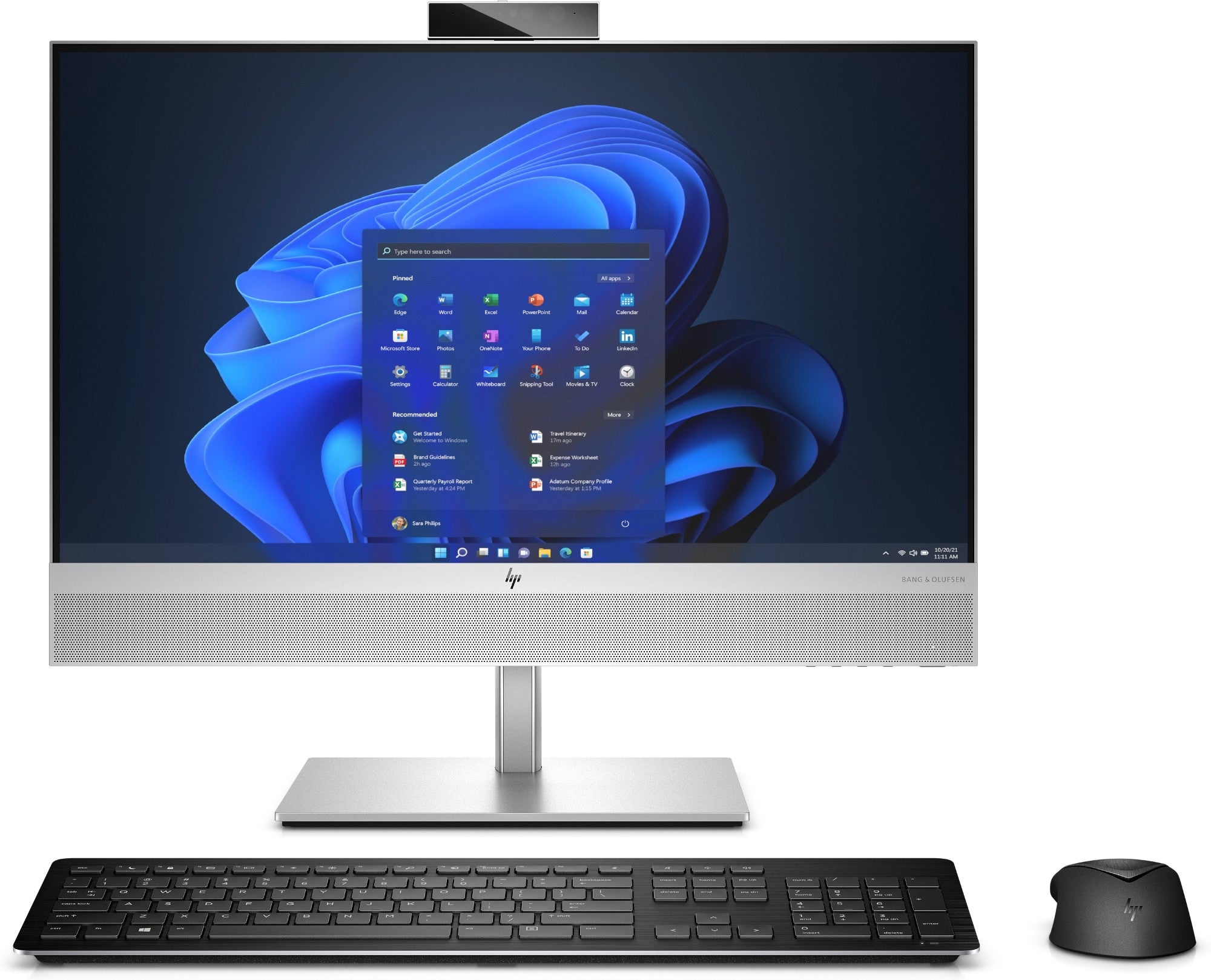 HP EliteOne 840 G9 Intel® Core™ i5 i5-12600 60.5 cm (23.8") 1920 x 1080 pixels All-in-One PC 16 GB DDR5-SDRAM 512 GB SSD Windows 11 Pro Wi-Fi 6E (802.11ax) Silver  - Computers - HP