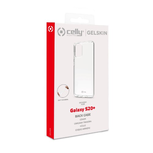 Celly GELSKIN990 mobile phone case 17 cm (6.7") Cover Transparent