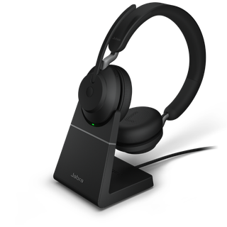 Jabra Evolve2 65 USB-A Black MS Chrg stand Stereo
