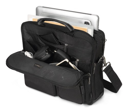 DICOTA D3250801 laptop case 35.6 cm (14") Briefcase Black