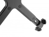 Manhattan Laptop Holder for VESA mount, Fits VESA 75x75 and 100x100mm, Fits laptops up to 17.3" (max 4kg), Black, Lifetime Warranty