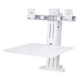 Ergotron WorkFit SR 61 cm (24") White Desk