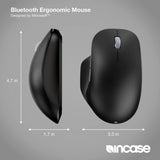 Incase Designed by Microsoft Bluetooth Ergonomic mouse Universal Right-hand
