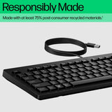 HP 125 Wired (Bulk) keyboard Office USB Black