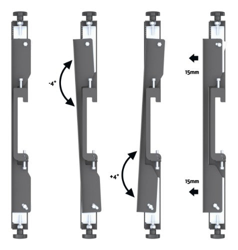 Multibrackets M Pro Series - Video Wall Stand MBF3x3U