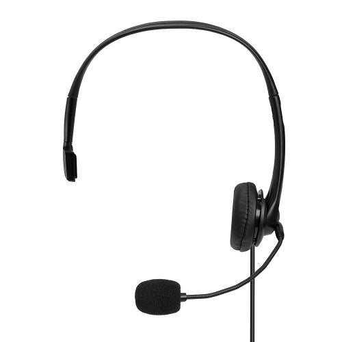 Lindy 3.5mm and USB Type C Monaural Headset with In-Line Control