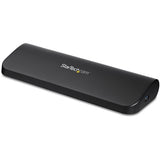 StarTech.com Dual Monitor USB 3.0 Laptop Docking Station with HDMI/DVI/VGA, 3x USB-A Hub, GbE, Audio, Universal Type-A Dock for Windows/macOS/ChromeOS - TAA Compliant