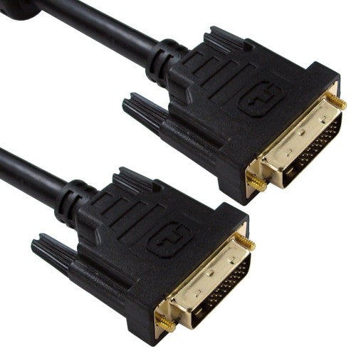 Cables Direct CDL-DV210 DVI cable 10 m DVI-D Black