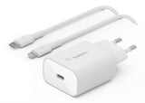 Belkin WCA004VF1MWH-B6 mobile device charger Mobile phone White USB Fast charging Indoor