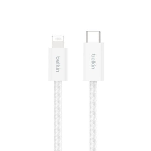 Belkin BoostCharge USB cable USB 2.0 USB C USB C/Lightning White